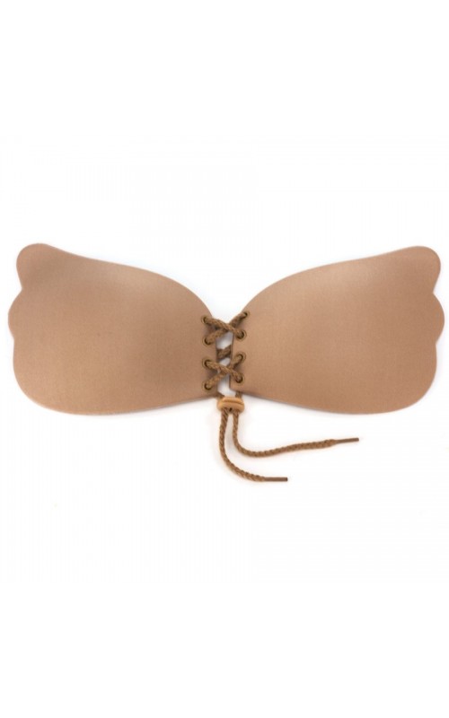 3508 BRAZA CLEAVEAGE PAL Αυτοκόλλητο Σουτιέν STRAPLESS & BACKLESS - Μπεζ
