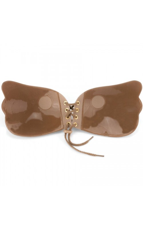 3508 BRAZA CLEAVEAGE PAL Αυτοκόλλητο Σουτιέν STRAPLESS & BACKLESS - Μπεζ