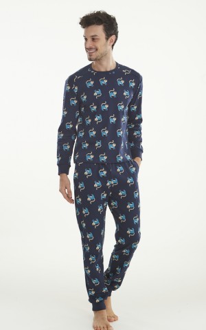 LV024 LOVE Men's Pajamas LEMUR