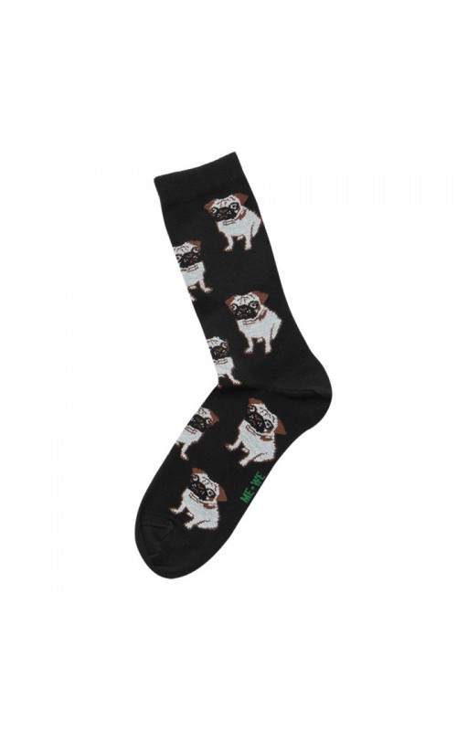 ME-WE Γυναικεία βαμβακερή κάλτσα με σχέδιο - Bulldog