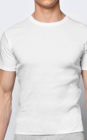 IDER - Men's T-shirt Short Sleeve 3240 - White